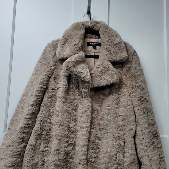 Kenneth cole new york faux fur coat - Picture 6 of 10